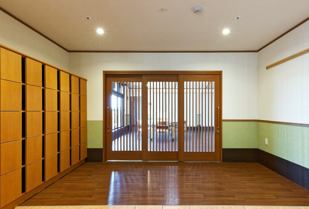 小規模多機能玄関